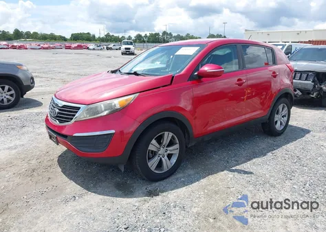 2013 Kia Sportage Lx from USA, damaged, VIN KNDPB3A29D7428222